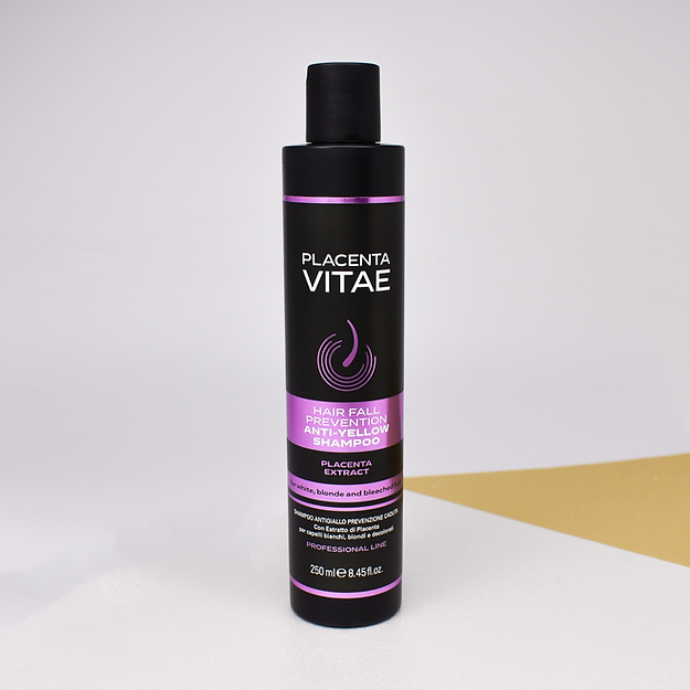 HAIR FALL PREVENTION ANTI-YELLOW SHAMPOO for Blonde Hair, 250ml